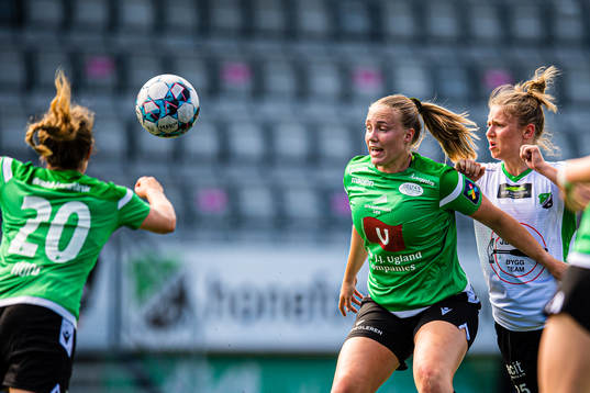 Ingrid Bergland of Amazon Grimstad and Inger Vadder