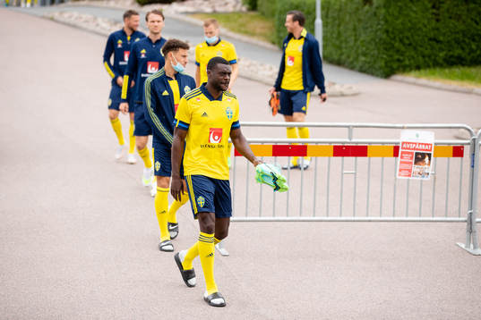 Ken Sema of the Swedish national football team