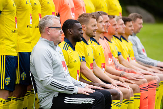 Head coach Janne Andersson of the Swedish national football