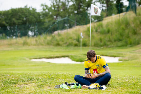 Victor Nilsson Lindelöf of the Swedish national football