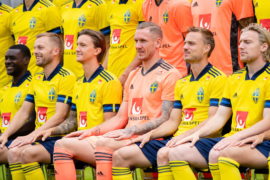 Ken Sema, Sebastian Larsson, Kristoffer Olsson, goalkeeper