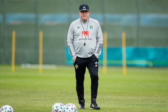 Head coach Janne Andersson of the Swedish national football