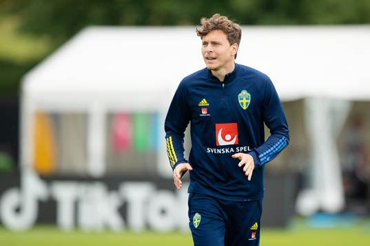 Victor Nilsson Lindelöf of the Swedish national football