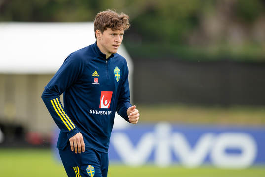 Victor Nilsson Lindelöf of the Swedish national football