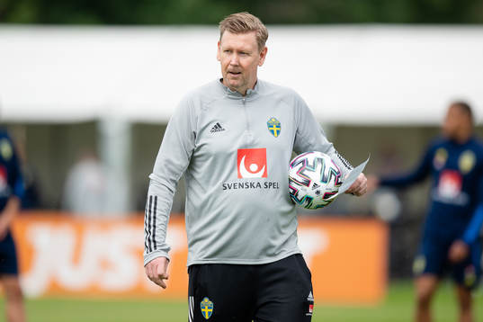 Assistant coach Peter Wettergren of the Swedish national