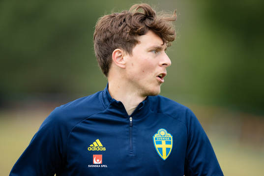 Victor Nilsson Lindelöf of the Swedish national football