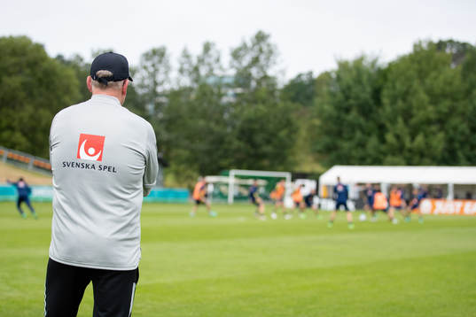 Head coach Janne Andersson of the Swedish national football