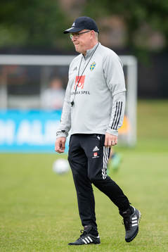 Head coach Janne Andersson of the Swedish national football
