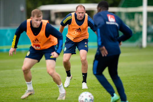 Andreas Granqvist  of the Swedish national football team at