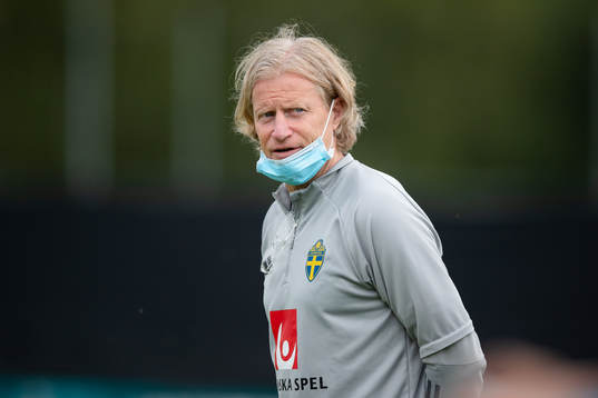 Team manager Stefan Pettersson of the Swedish national