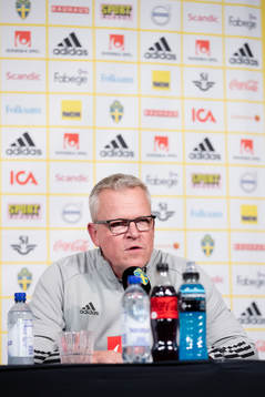 Head coach Janne Andersson of the Swedish national football