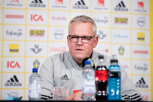 Head coach Janne Andersson of the Swedish national football