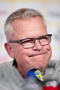 Head coach Janne Andersson of the Swedish national football
