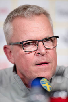 Head coach Janne Andersson of the Swedish national football
