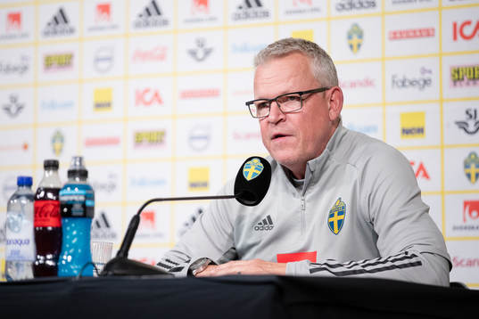 Head coach Janne Andersson of the Swedish national football