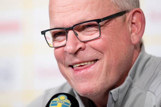 Head coach Janne Andersson of the Swedish national football