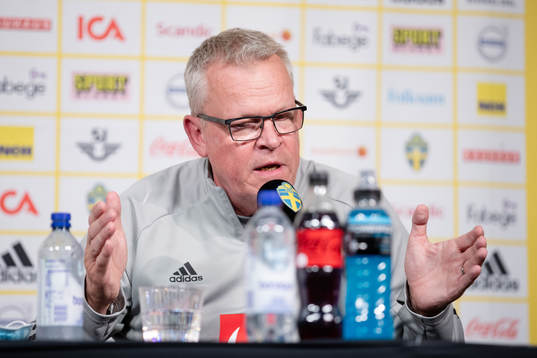 Head coach Janne Andersson of the Swedish national football