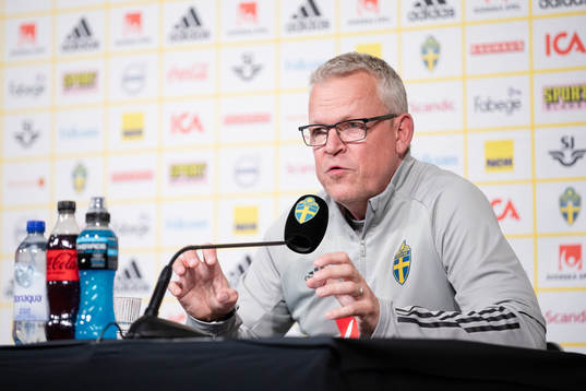 Head coach Janne Andersson of the Swedish national football