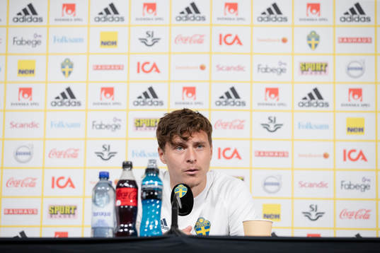 Victor Nilsson Lindelöf of the Swedish national football