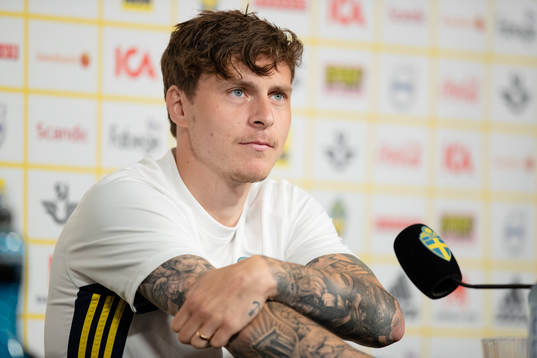Victor Nilsson Lindelöf of the Swedish national football