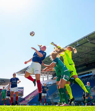 Ingibjörg Sigurdardottir of Vålerenga and goalkeeper