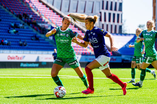 Emma Braut Brunes of Klepp and Celin Bizet Ildhusøy of