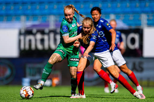Marie Hella Andresen of Klepp and Amanda Jacobsen