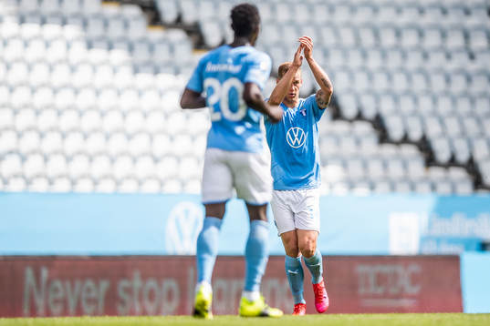 Malmö FFs Felix Beijmo jublar