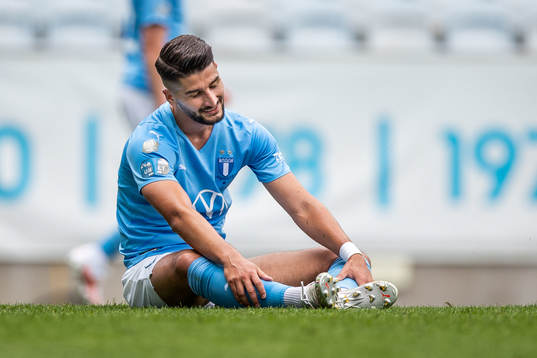 Malmö FFs Antonio Colak deppar