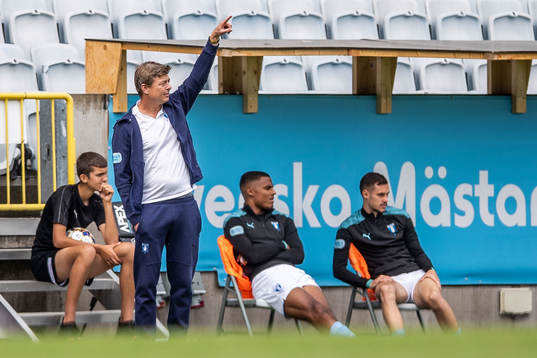 Malmö FFs huvudtränare Jon Dahl Tomasson