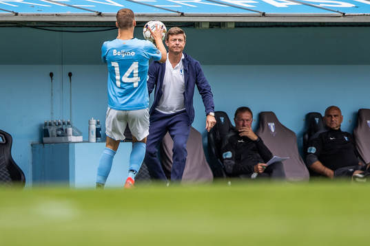 Malmö FFs huvudtränare Jon Dahl Tomasson
