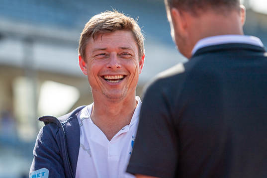 Malmö FFs huvudtränare Jon Dahl Tomasson
