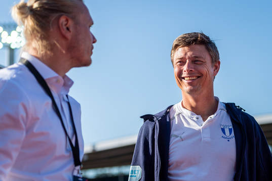 Malmö FFs huvudtränare Jon Dahl Tomasson
