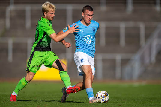 Malmö FFs Aleksander Damnjanovic Nilsson mot Köges Emilio