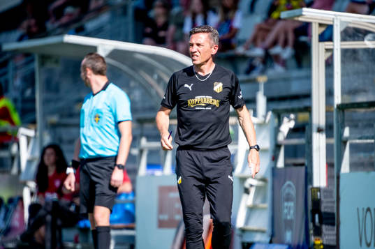 Häckens tränare Mats Gren