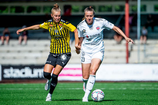 Häckens Dilja Yr Zomers och Rosengårds Stefanie Sanders