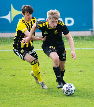 IFK Hässleholms Armin Culum i matchen i division 2 mellan