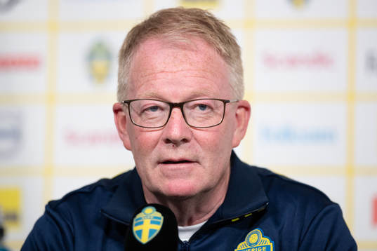 Scout Lars Jacobsson of the Swedish national football team