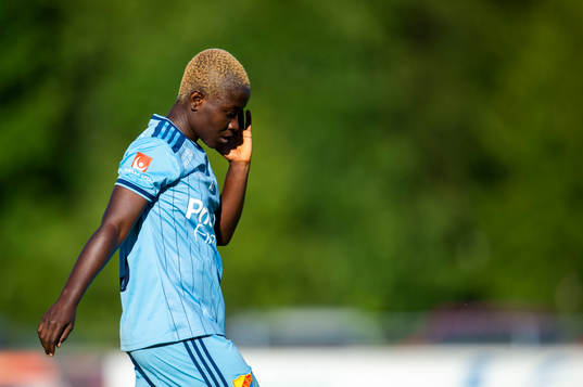 Djurgårdens Elizabeth Addo deppar