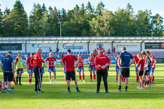 Vittsjös spelare och ledare deppar