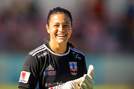 Vittsjös målvakt Sabrina D'Angelo