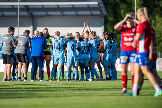 Djurgårdens spelare jublar