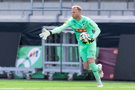Häckens målvakt Peter Abrahamsson
