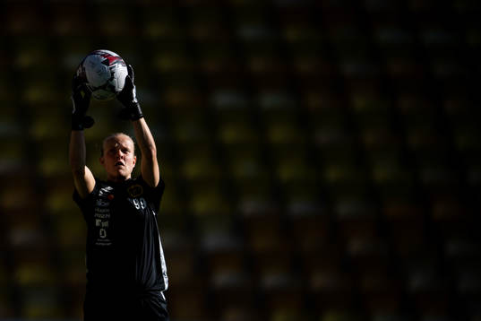 Målvakt Rebecka Wikander