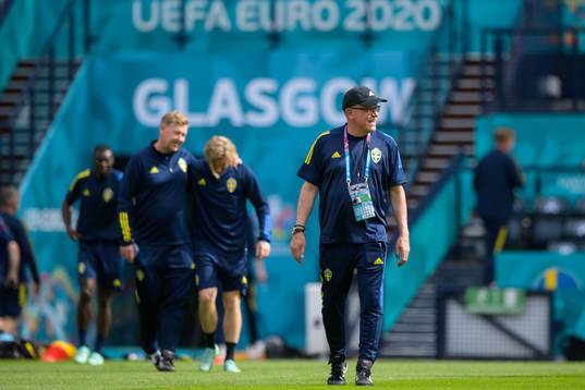 Head coach Janne Andersson of the Swedish national football