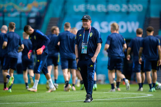 Head coach Janne Andersson of the Swedish national football
