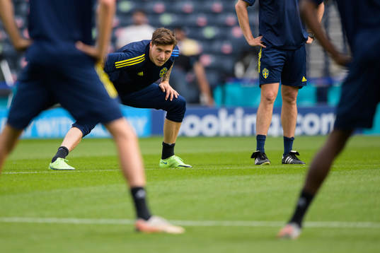 Victor Nilsson Lindelöf of the Swedish national football