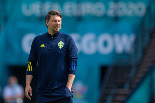 Sports psychologist Daniel Ekvall of the Swedish national