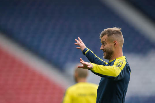 Andriy Yarmolenko of the Ukrainian national football team