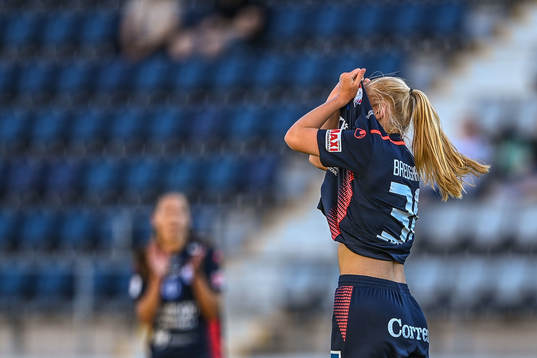 Linköpings Sofie Bredgaard deppar